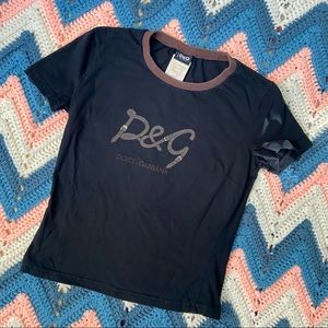 Dolce & Gabbana Western Logo Tee